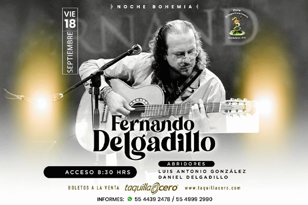 Fernando Delgadillo : Noche Bohemia